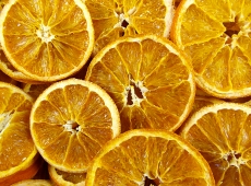 Orange séchée biologique